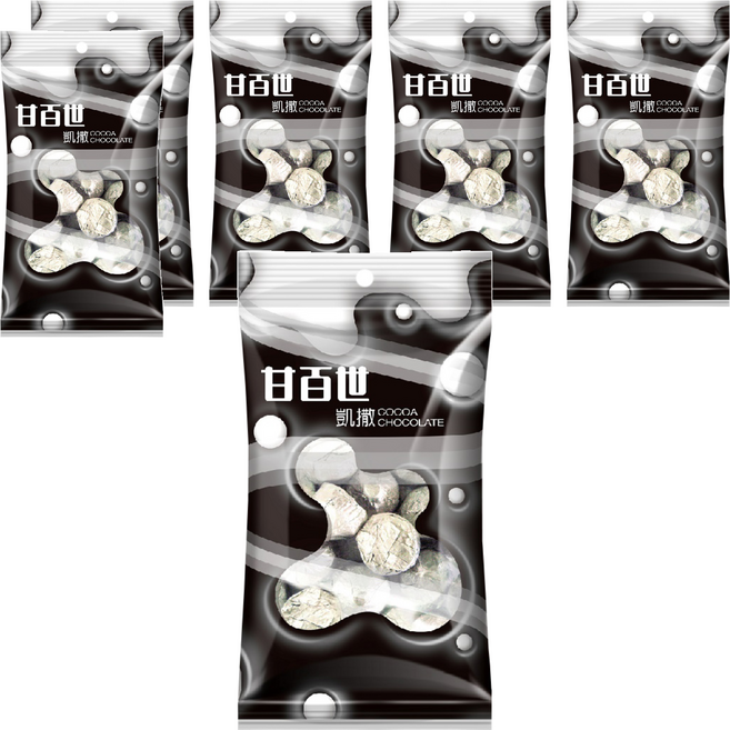 KAISER 甘百世 凱撒巧克力糖 香濃甜蜜休閒良伴, 150g, 6袋