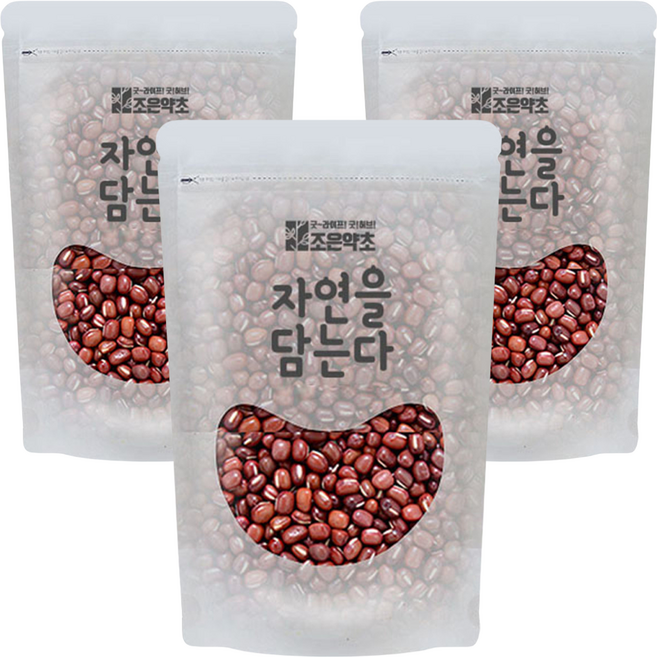 조은약초 자연을 담는다 프리미엄 팥, 300g, 3개, 1개입