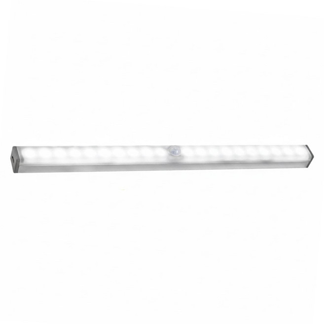 磁吸 LED感應燈 附兩個磁吸片 29.7cm 冷白光, 1個