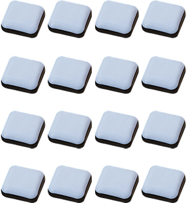 케이홈 가구 테프론 패드 사각, 16개