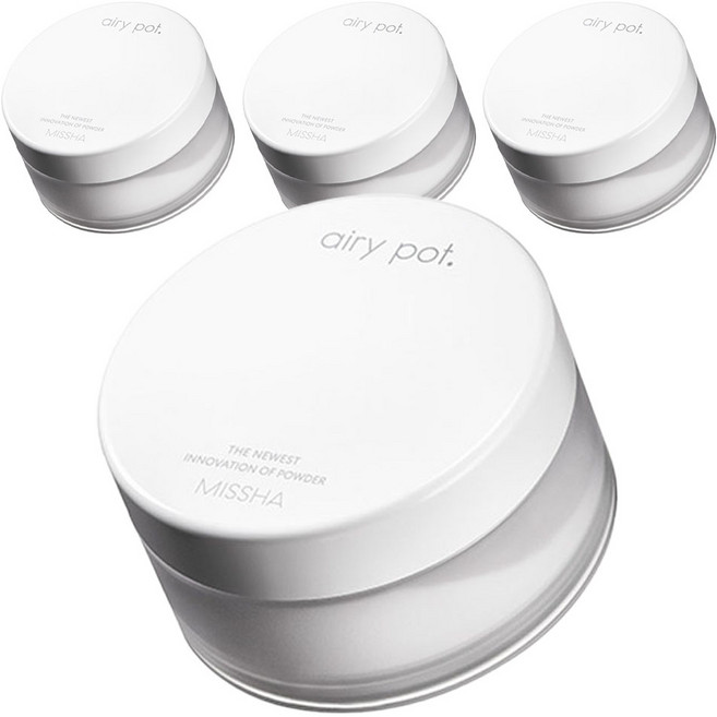 미샤 에어리 팟 파우더 9g, 투명, 4개