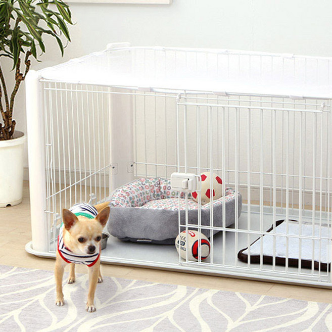 아이리스 펫 메시덮개 케이지 CLS-1130Y, 화이트, 1개