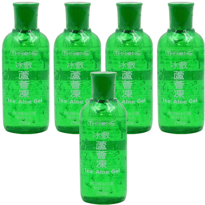 THRONE 斯儂恩 冰敷蘆薈凍, 250g, 5瓶