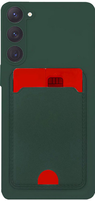 스메르 파스텔 실리콘 카드수납 휴대폰 케이스