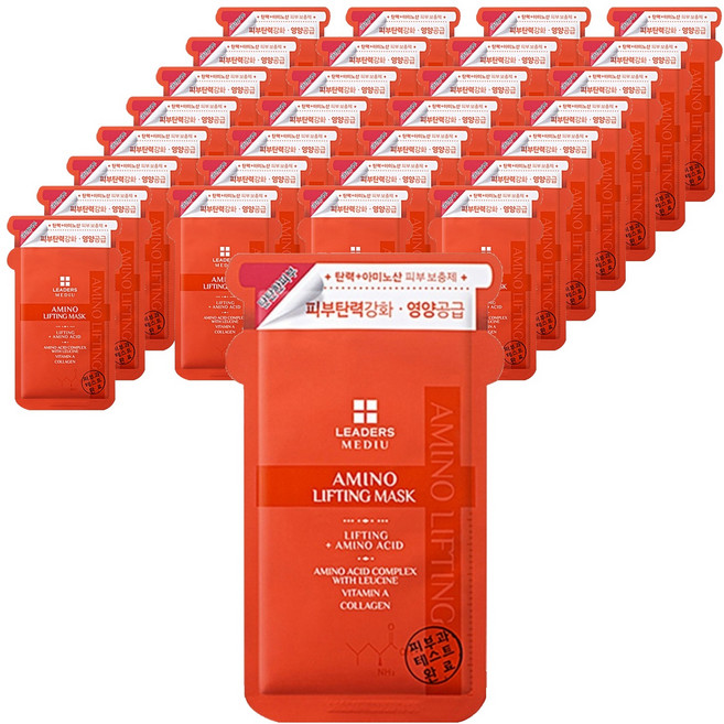 리더스 메디유 아미노 리프팅 마스크팩, 1개입, 30개