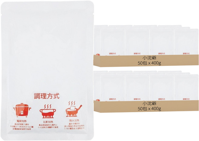 小沈爺 花生豬腳, 400g, 100包