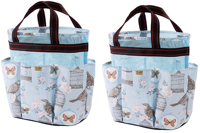 버드 매쉬 수영가방 2P, 스카이블루