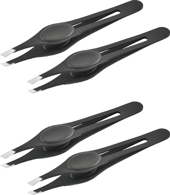 잔털 정리용 미용족집게, 4개