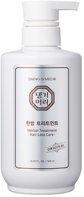 댕기머리 오리지널 한방 탈모 트리트먼트, 500ml, 1개