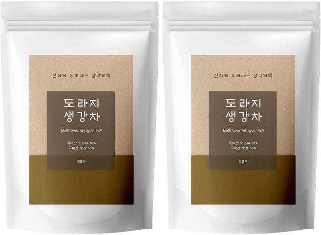 yURIA 桔梗生薑茶 三角茶包, 1.5g, 30入, 2個