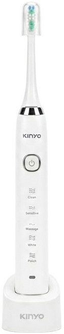 Kinyo 音波電動牙刷, ETB-850, 白色, 1支