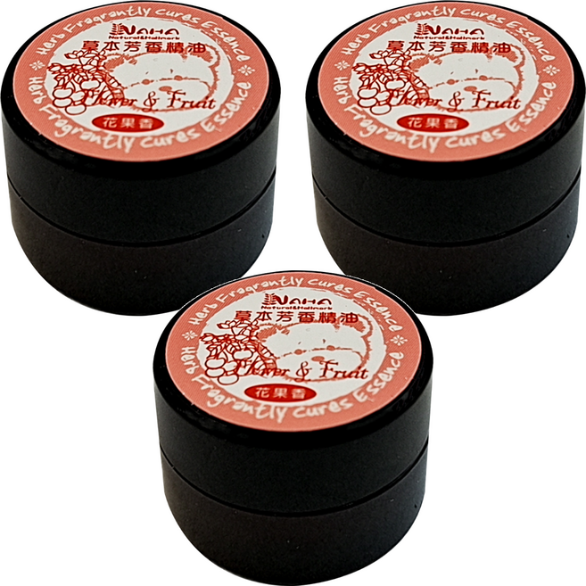 It's Bear 就是熊 精油膏 花果香, 10ml, 3入
