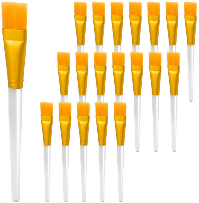 메디플라워 팩브러쉬, 혼합색상, 20개