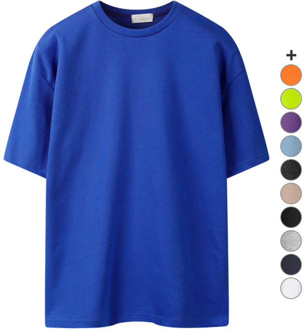 해리슨 오버핏 라운드 통기성 반팔 티셔츠 MDL1404