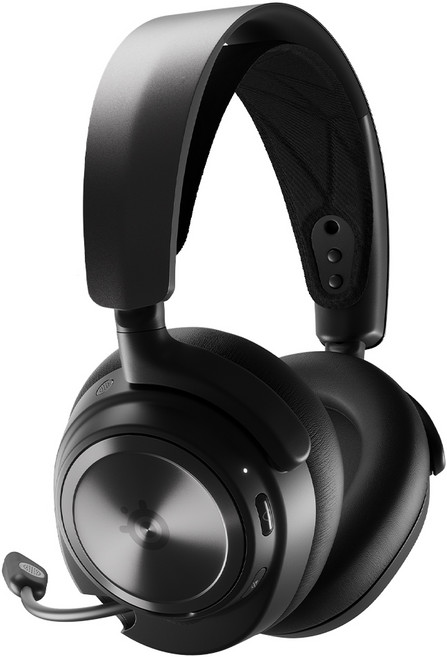 steelseries 賽睿 Arctis Nova Pro 無線電競耳機麥克風, 單一商品, xbox版 黑色