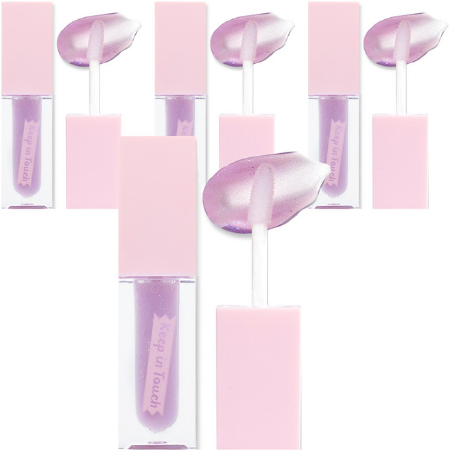 [비건뷰티] 키핀터치 젤리 립 플럼퍼 틴트, 페어리테일, 4개