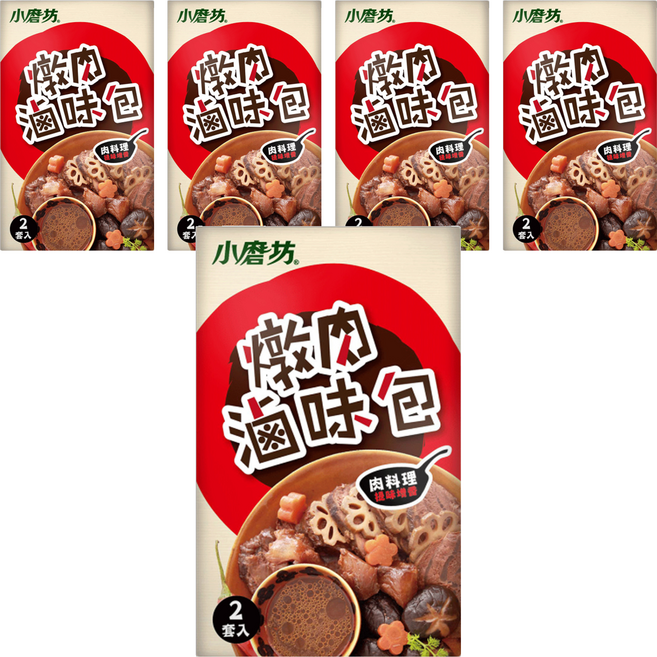 小磨坊 燉肉滷味包 2包, 24g, 5盒