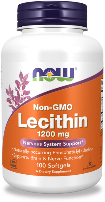 NOW Foods 卵磷脂膠囊食品