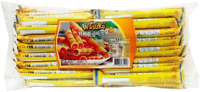 Wasuka 威化捲 起司, 600g, 1袋