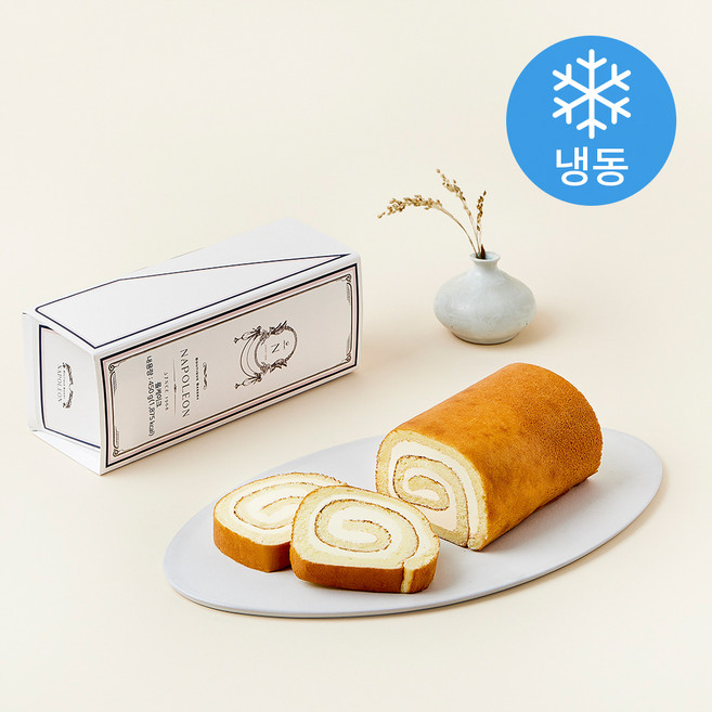 나폴레옹베이커리 롤케이크 (냉동), 450g, 1개