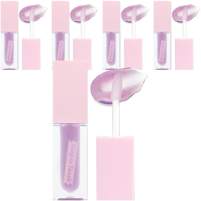 [비건뷰티] 키핀터치 젤리 립 플럼퍼 틴트, 페어리테일, 5개