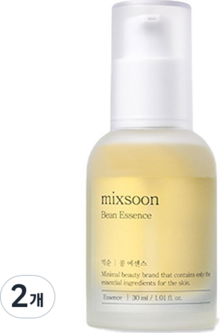 mixsoon 大豆護膚精華, 2瓶, 30ml