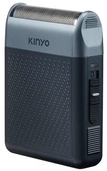 Kinyo 口袋俐落往復式刮鬍刀 80 x 60 x 22mm 86g, KS-510, 黑色 + 灰色