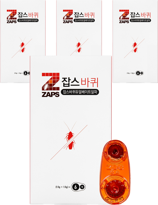 잡스 바퀴 듀얼베이트 알파, 18g, 4개