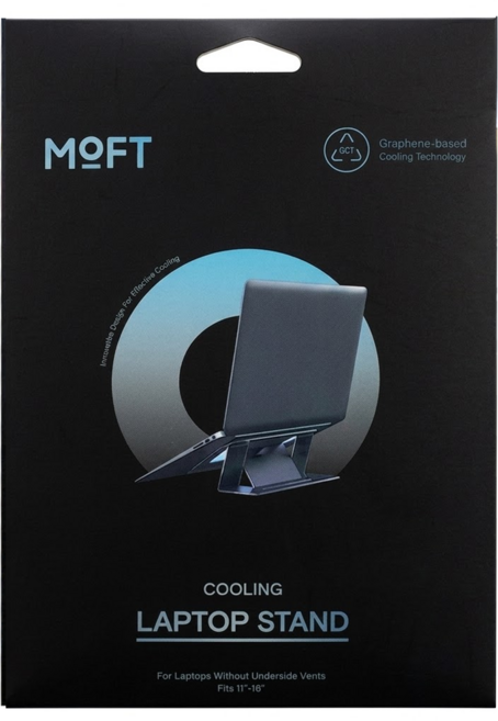 MOFT 石墨烯散熱筆電支架, 海軍藍, 1個