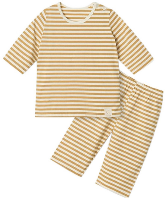 unifriend 兒童 Little ST 有機七分袖家居服上下套裝