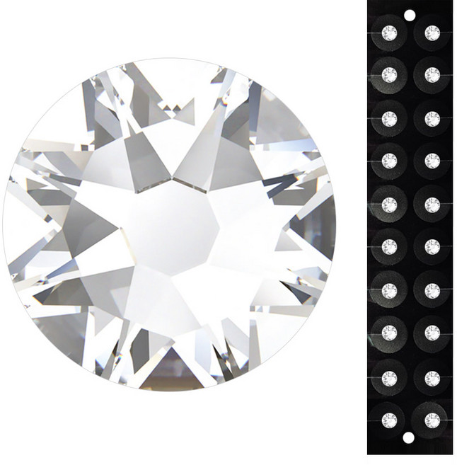 와사비네코 쥬얼리 귀지압패치 M 3.0mm 20p, 크리스탈, 1개