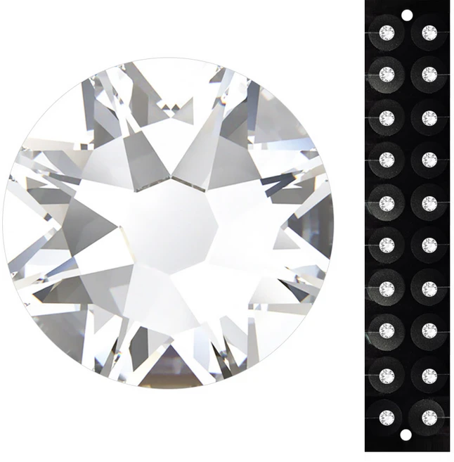 와사비네코 쥬얼리 귀지압패치 M 3.0mm 20p, 크리스탈, 1개 - 쿠팡