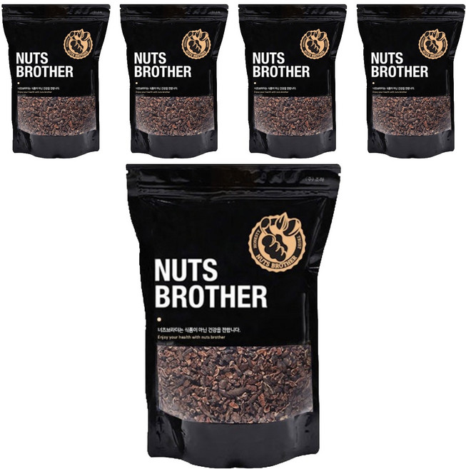 너츠브라더 카카오닙스, 500g, 5개
