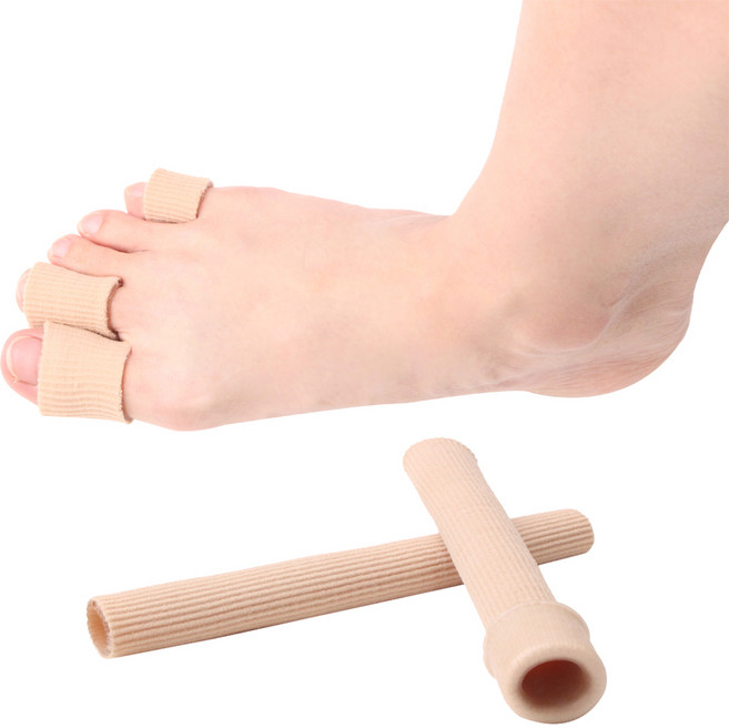 풋인솔 패브릭 발가락 보호 튜브 2개입, 1세트