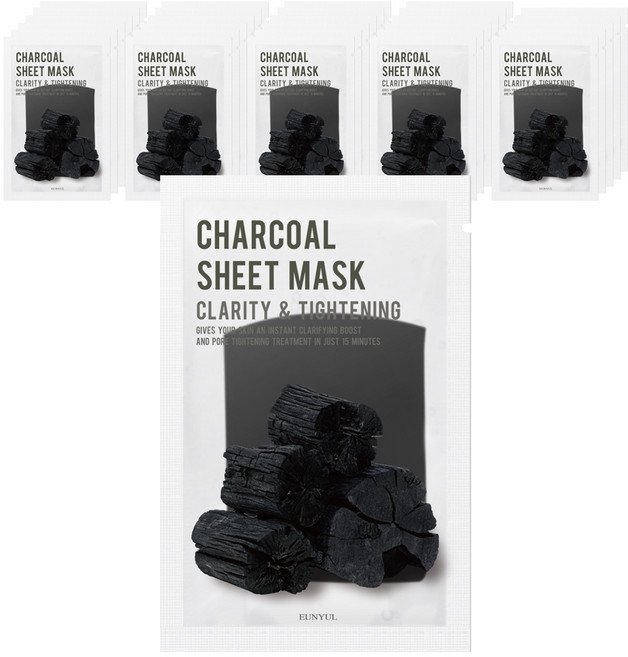 은율 퓨리티 참숯 마스크팩, 1개입, 60개