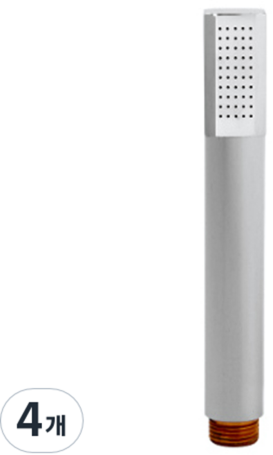 트리 라이트 욕실 샤워기 헤드, 4개