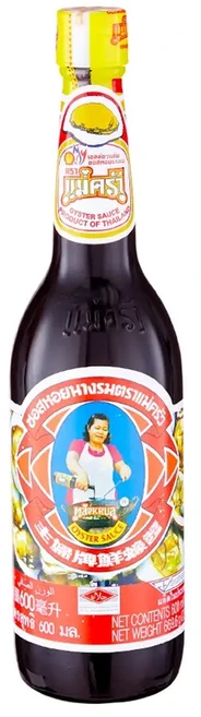 Maekrua 泰國主婦蠔油 600ml 泰式料理必備 家庭號經濟包, 1瓶