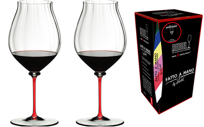 리델 파토마노 퍼포먼스 피노누아 와인잔 레드스템 4884/67R, 830ml, 2개