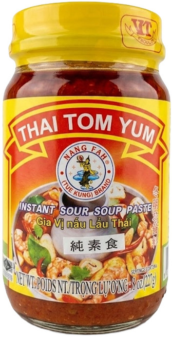 NANG FAH 仙女牌 泰式酸辣湯醬料 純素, 227g, 1罐