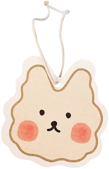 Q版木漿棉菜瓜布 附掛繩 40g, 2個, 1組