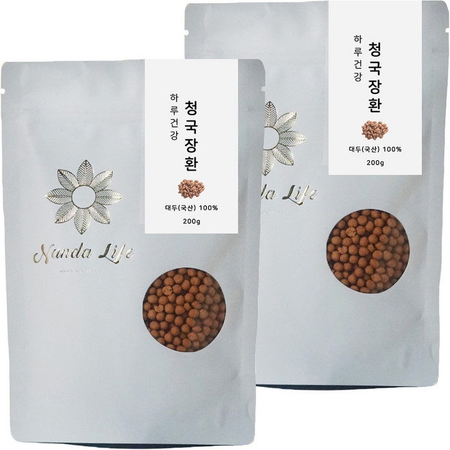 난다라이프 하루건강 청국장환, 2개, 200g