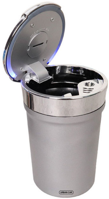 어반카 프리미엄 차량용 재떨이, 그레이, 1개