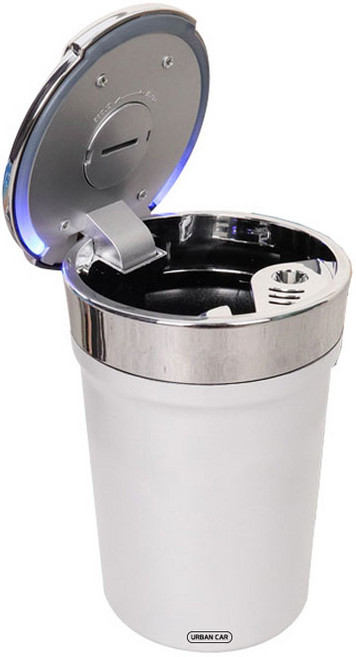 어반카 프리미엄 차량용 재떨이, 화이트, 1개