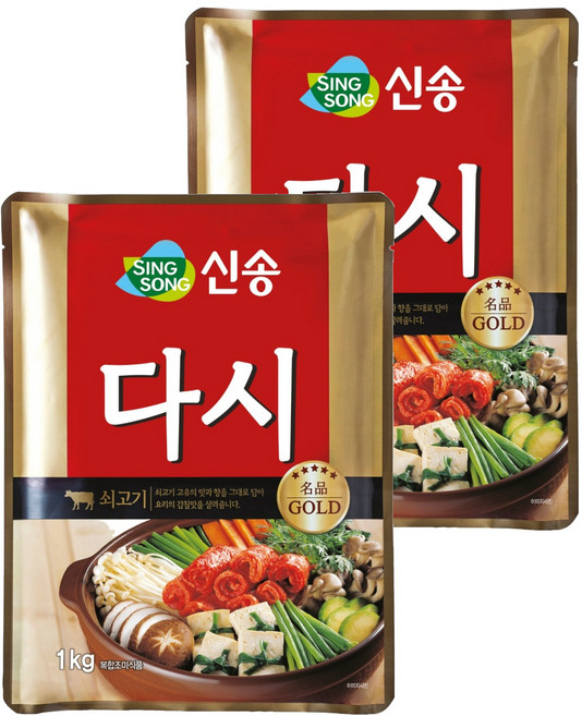 신송 다시, 2개, 1kg