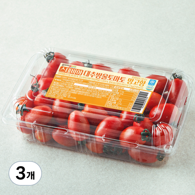 곰곰 스테비아 대추방울토마토 망고향, 3개, 1kg