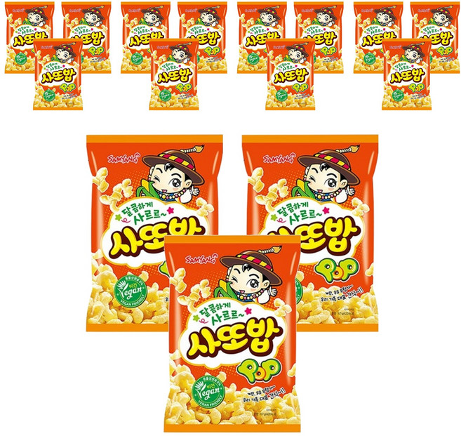 삼양 사또밥, 67g, 15개