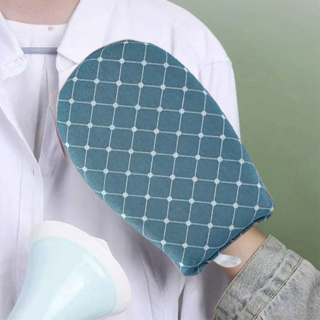 앞날창창 다리미 장갑 라운드, 블루, 2개