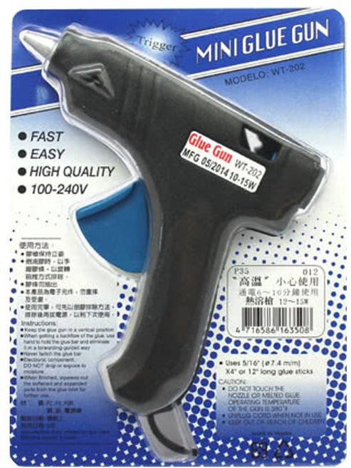 插電式熱熔膠槍組 12~15W 熱熔槍 + 熱熔膠 小, 2組