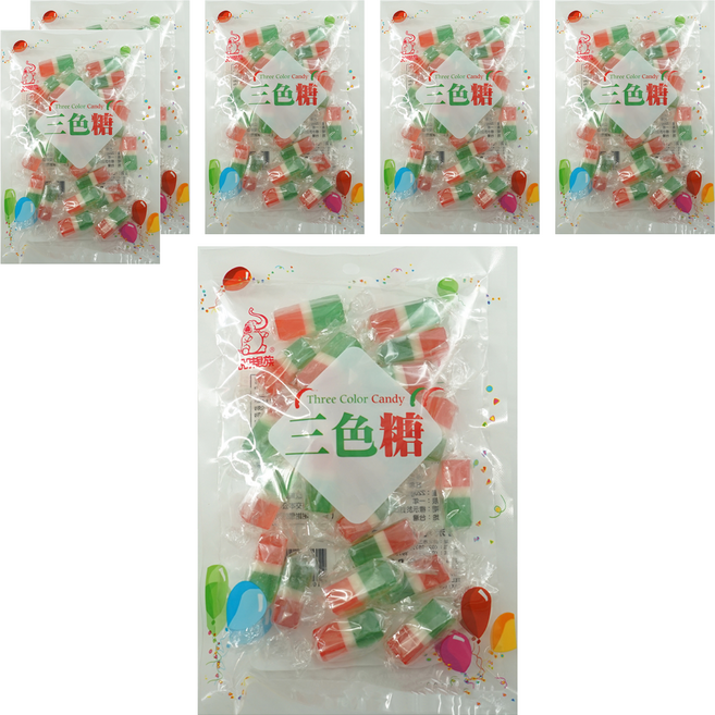 品味食族 三色糖, 220g, 6袋