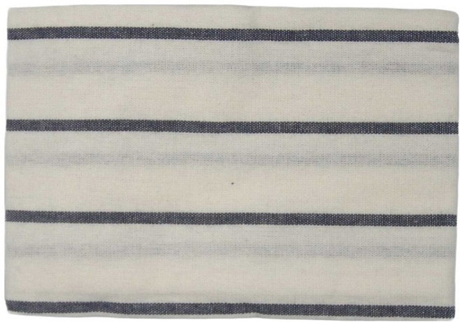 地中海簡約防塵隔熱餐桌墊 56g, 藍色細條紋, 40 x 60cm, 1個
